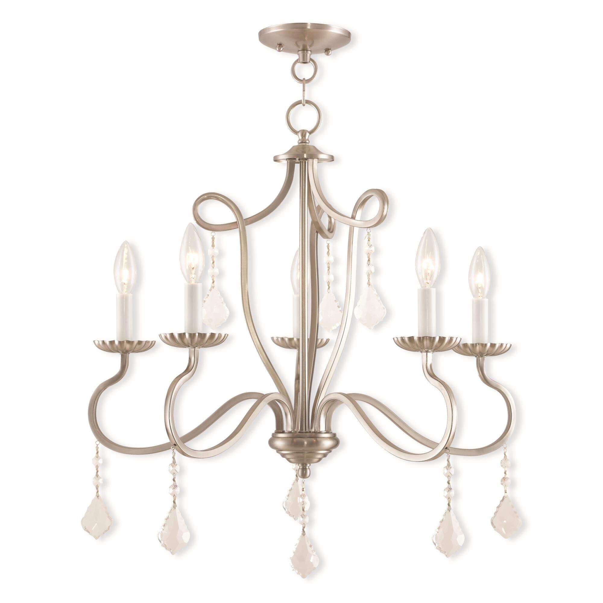 Callisto 24 Inch 5 Light Chandelier by Livex Lighting